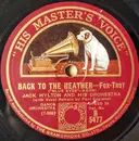 Schellack - Jack Hylton And His Orchestra - Back To The Heather / Blue Eyes