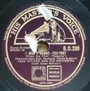 Schellack - Jack Hylton And His Orchestra - I Won't Dance / Lovely To Look At