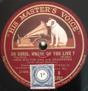 Jack Hylton And His Orchestra - Oh Doris, Where Do You Live? / Dancing Tambourine