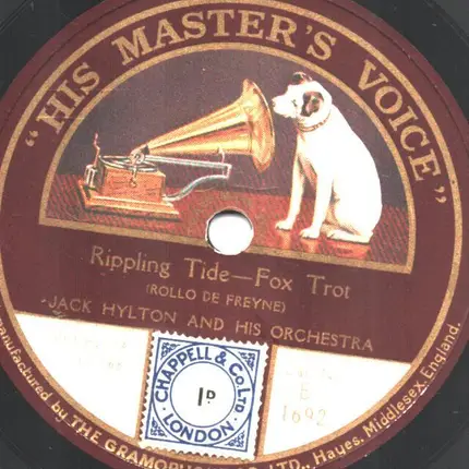Jack Hylton and his Orchestra - Rippling Tide / Bonnie