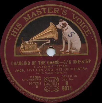 Jack Hylton And His Orchestra - You Are My Heart's Delight / Changing Of The Guard