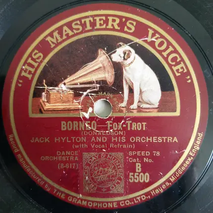 Jack Hylton And His Orchestra - Dance Of The Blue Danube / Borneo