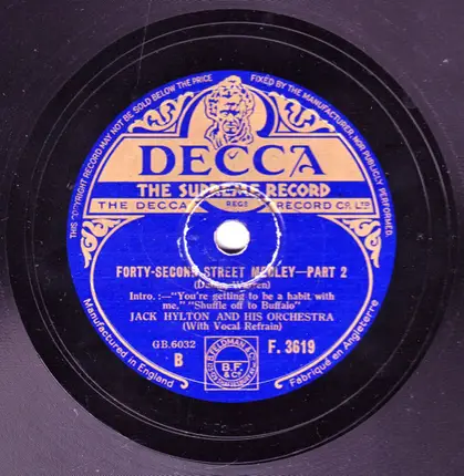 Jack Hylton And His Orchestra - Forty-Second Street Medley