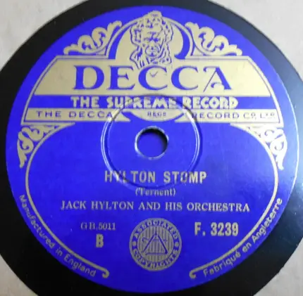 Jack Hylton And His Orchestra - St. Louis Blues / Hylton Stomp