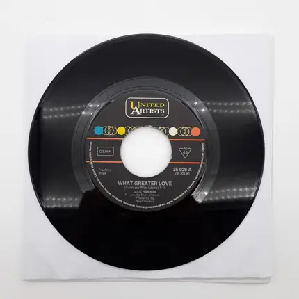 Jack Hammer - What Greater Love / The Mason Dixon Line
