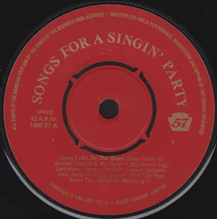 Jack Jackson - Songs For A Singin' Party