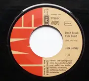7inch Vinyl Single - Jack Jersey - Don't Break This Heart