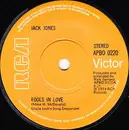 7inch Vinyl Single - Jack Jones - Fools In Love