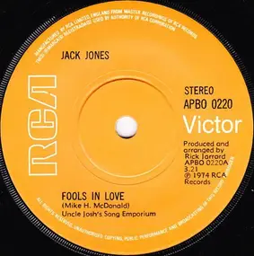 Jack Jones - Fools In Love