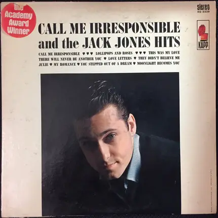 Jack Jones - Call Me Irresponsible