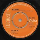 7inch Vinyl Single - Jack Jones - Follow Me - Orange Label