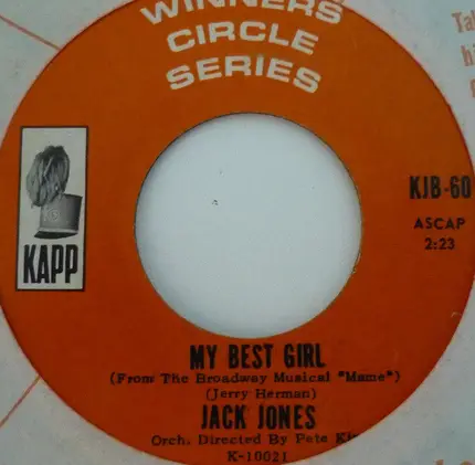 Jack Jones - The Impossible Dream (The Quest) / My Best Girl