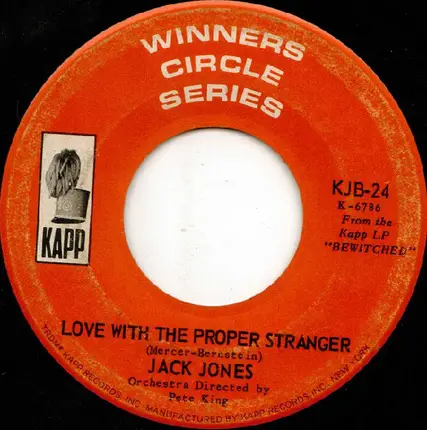 Jack Jones - Wives And Lovers / Love With The Proper Stranger