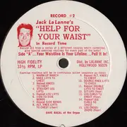 LP - Jack La Lanne - Help For Your Waist, Legs In Record Time - Mono