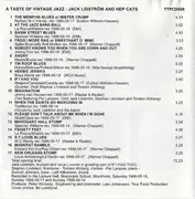 CD - Jack Lidström And The Hep Cats - A Taste Of Vintage Jazz