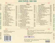 CD-Box - Jack Purvis - 1928-1935