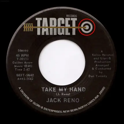 Jack Reno - Take My Hand / When Strangers Say Goodbye