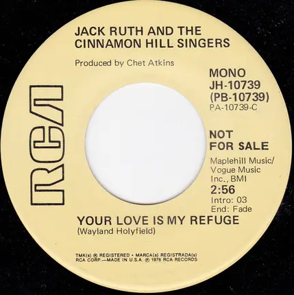Jack Routh And The Cinnamon Hill Singers - Your Love Is My Refuge