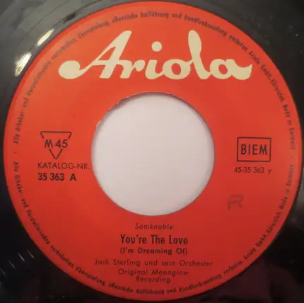 Jack Sterling - Marina / You're The Love (I'm Dreaming Of)