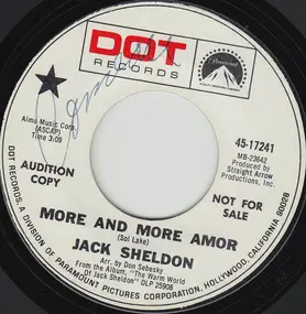 Jack Sheldon - More And More Amor / Sweet Talk