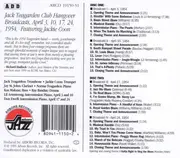 Double CD - Jack Teagarden Featuring Jackie Coon - The Club Hangover Broadcasts