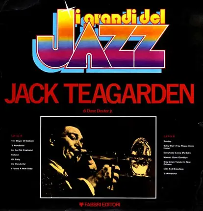 Jack Teagarden - I Grandi Del Jazz