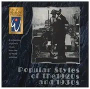 CD - Jack Trombey - Popular Styles of the 1920s and 1930s