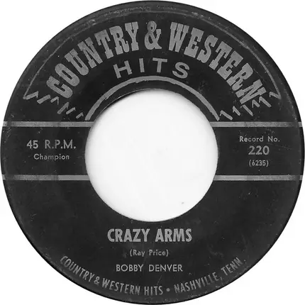 Jack White / Bobby Denver - Happy To Be Unhappy / Crazy Arms