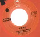 7inch Vinyl Single - Jack Blanchard & Misty Morgan - cows