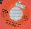 7inch Vinyl Single - Jack Blanchard & Misty Morgan - Something On Your Mind