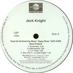 Jack Knight - Best Friend / Ridin' Higher