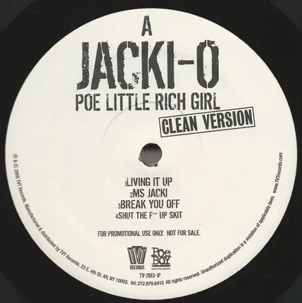 Jacki-O - Poe Little Rich Girl