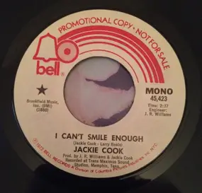 Jackie Cook - I Can't Smile Enough