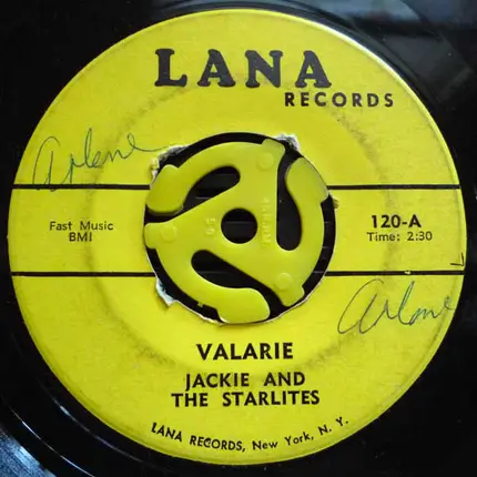 Jackie And The Starlites - Valarie