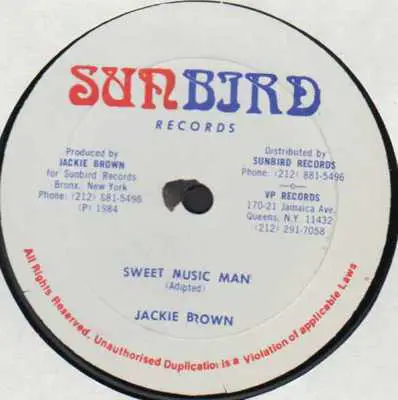 Jackie Brown - Sweet Music Man