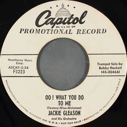 Jackie Gleason And His Orchestra - Autumn Leaves