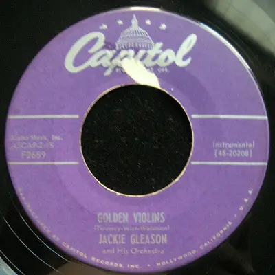 Jackie Gleason And His Orchestra - Mystery Street / Golden Violins