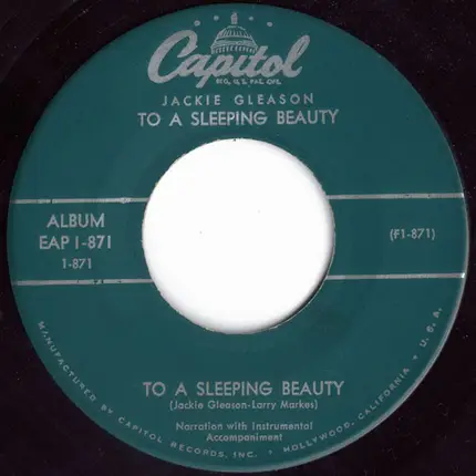 Jackie Gleason - To A Sleeping Beauty
