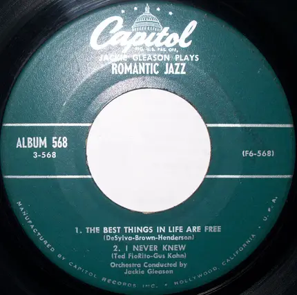 Jackie Gleason - Jackie Gleason Plays Romantic Jazz - Parts 3 & 4