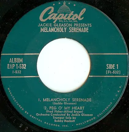 Jackie Gleason - Jackie Gleason Presents Melancholy Serenade