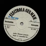 LP - Jackie Gleason - Jackie Gleason Presents Music To Remember Her - White Label