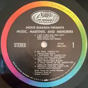 LP - Jackie Gleason - Jackie Gleason Presents Music, Martinis, And Memories