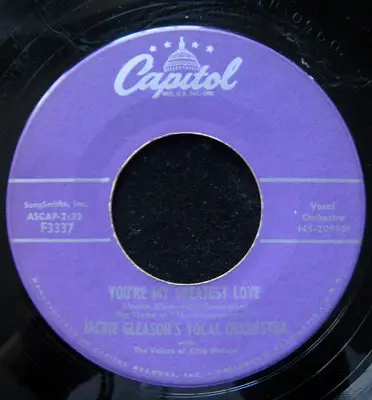 Jackie Gleason's Vocal Orchestra With The Voices Of Artie Melvin - Capri In May / You're My Greatest Love