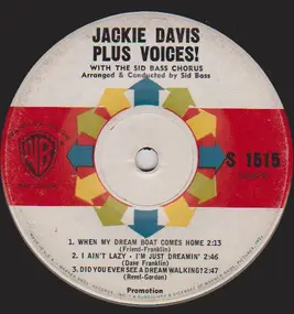 Jackie Davis - Jackie Davis Plus Voices !