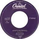 7inch Vinyl Single - Jackie Davis - What's The Trouble - Company sleeve