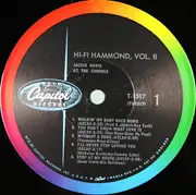 LP - Jackie Davis - Hi-Fi- Hammond Vol. 2