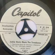7inch Vinyl Single - Jackie Davis - Jackie Davis Meets The Trombones