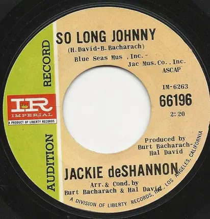 Jackie DeShannon - Windows And Doors