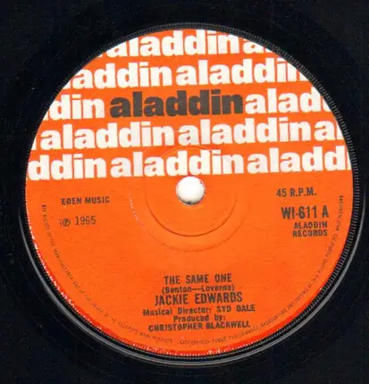 Jackie Edwards - The Same One / I Don't Know