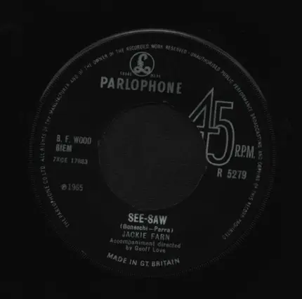 Jackie Fran - See-saw